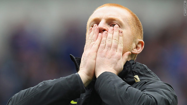 Fan charged for attacking Celtic manager Lennon