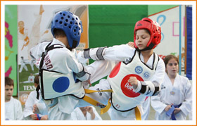 South Korea has no age limit for Tae Kwon Do!