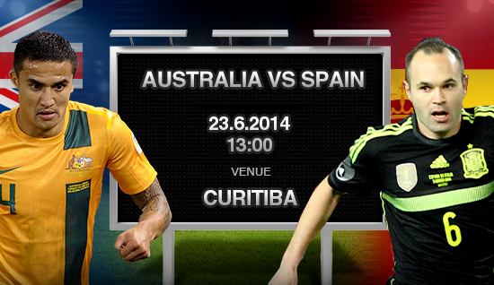 Australia vs Spain – Live Streaming