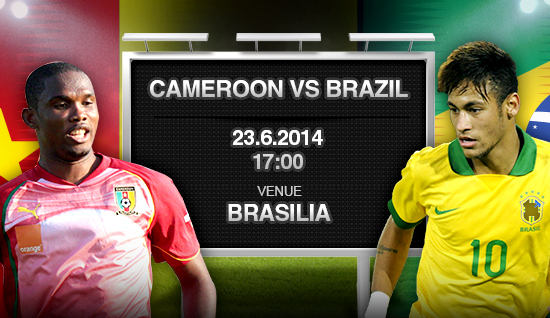 Cameroon vs Brazil – Live Streaming!