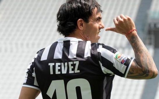 Tevez scores first goal for Juventus! (video)