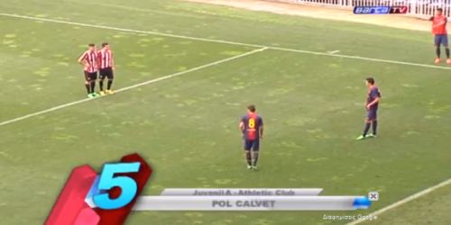 The 5 best goals of the young players of Barcelona