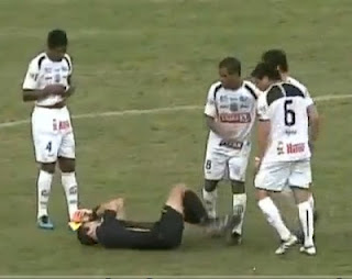 Referee gets deadly shot in the head…