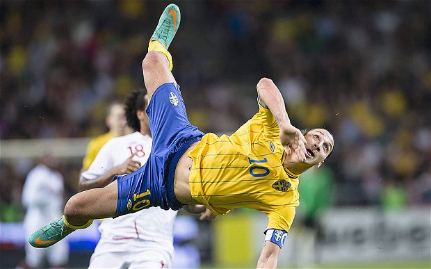 Zlatan Ibrahimovic – Best of Acrobatic Goals! (Vid)