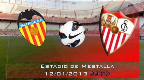 Valencia v Sevilla: Live Streaming!