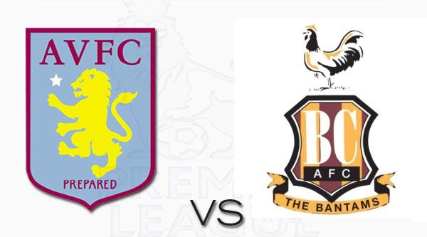 Aston Villa v Bradford City: Live Streaming!