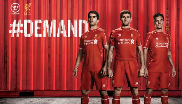 Liverpool revealed brand new 2014-15 Warrior kit! [video]