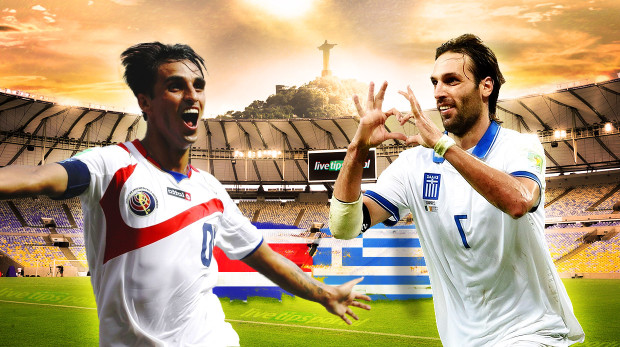 Costa Rica vs Greece: Live Streaming!