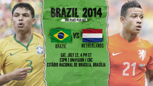 Brazil v Netherlands: Live Streaming!