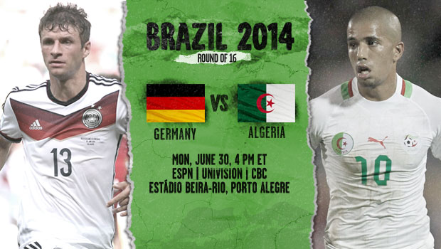 Germany – Algeria: Live Streaming!
