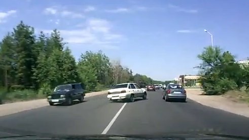 One of the most dangerous drivers around… (video)