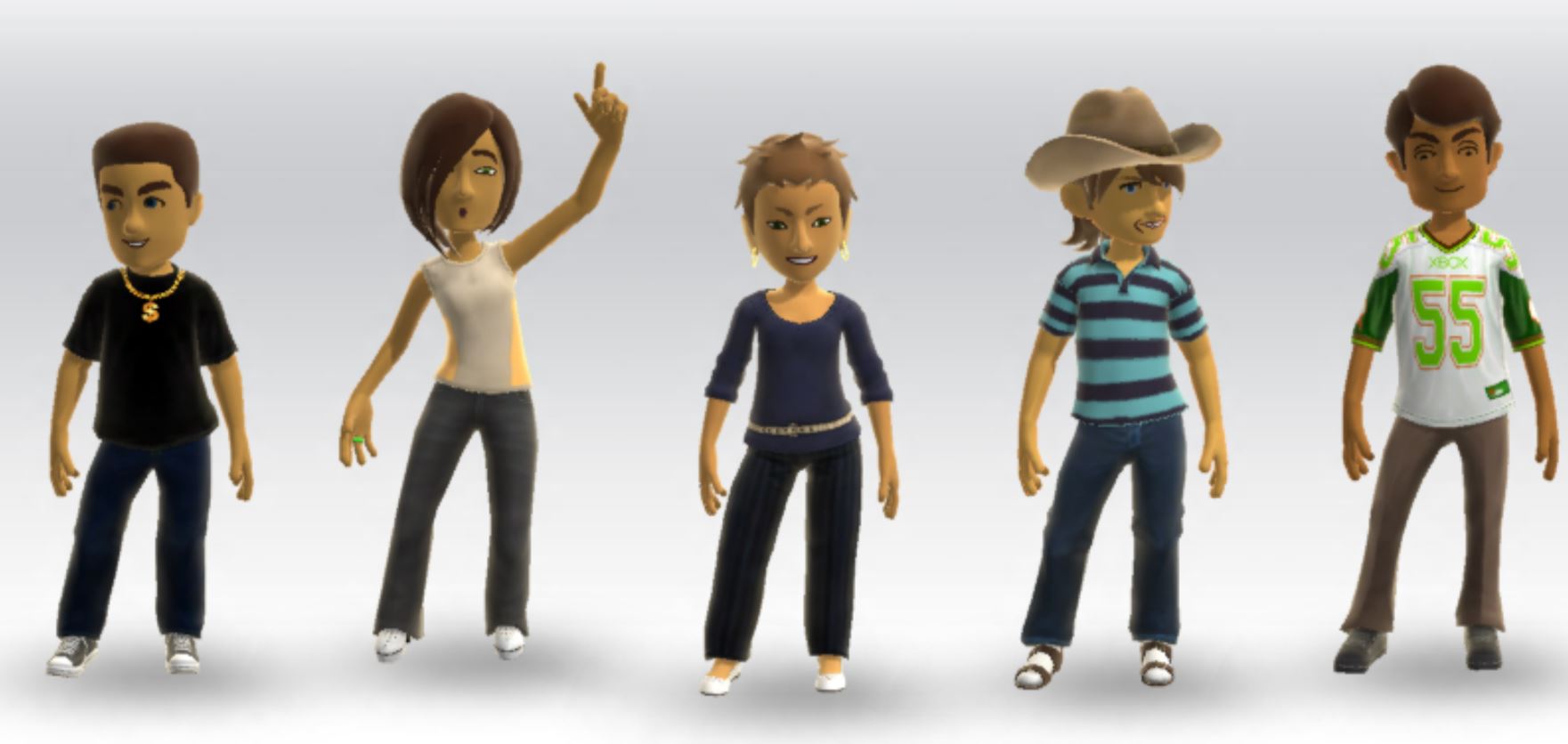 Η Microsoft αρχίζει να δοκιμάζει νέα διαφορετικά Xbox Live avatars!