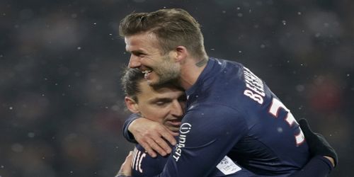 Beckham embraced Zlatan