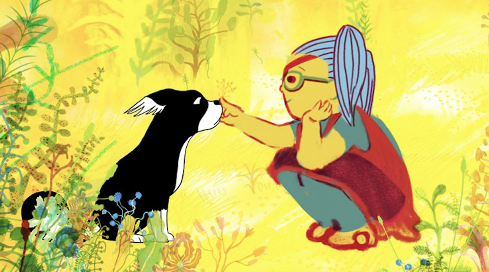Ένα υπέροχο animation για ένα σκύλο στο «Marona’s Fantastic Tale»