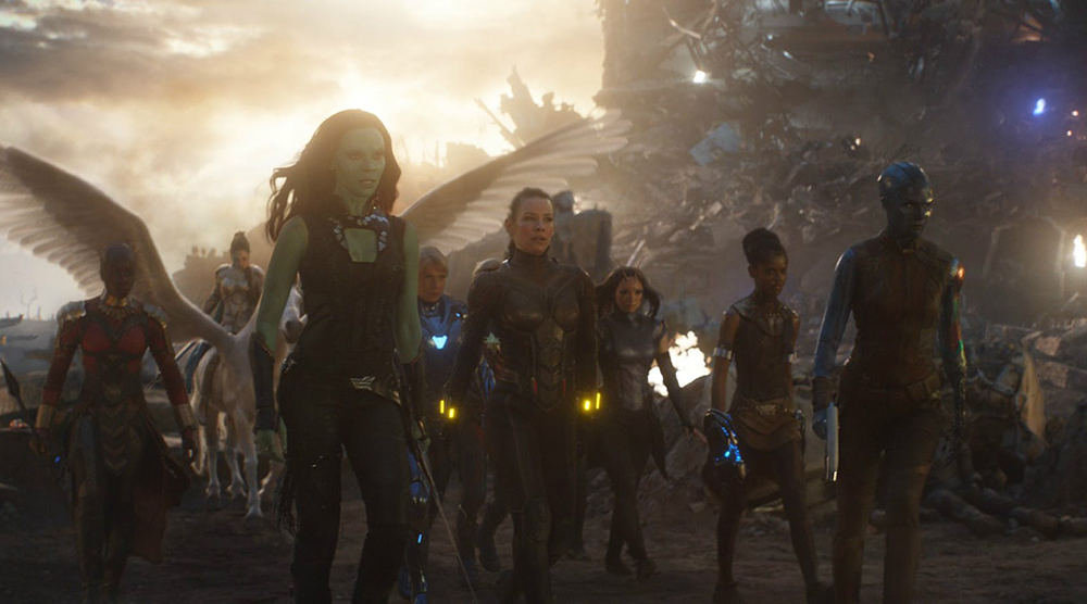 Αυτή η σκηνή με τις γυναίκες της Marvel στο Endgame