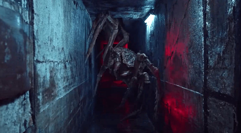 Μια γιγαντιαία αράχνη στο trailer του «Abyssal Spider»